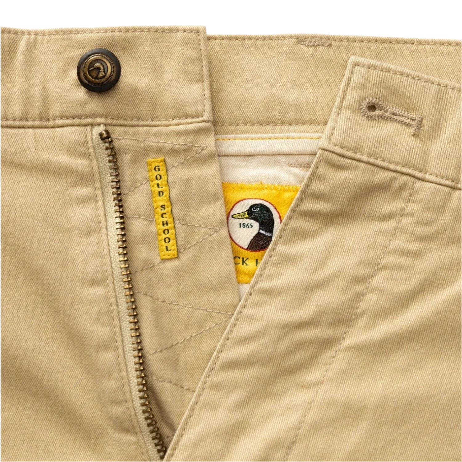 Duck Head 01. MENS APPAREL - MENS PANTS - MENS PANTS CASUAL Men's Gold School Chino Pant SAND