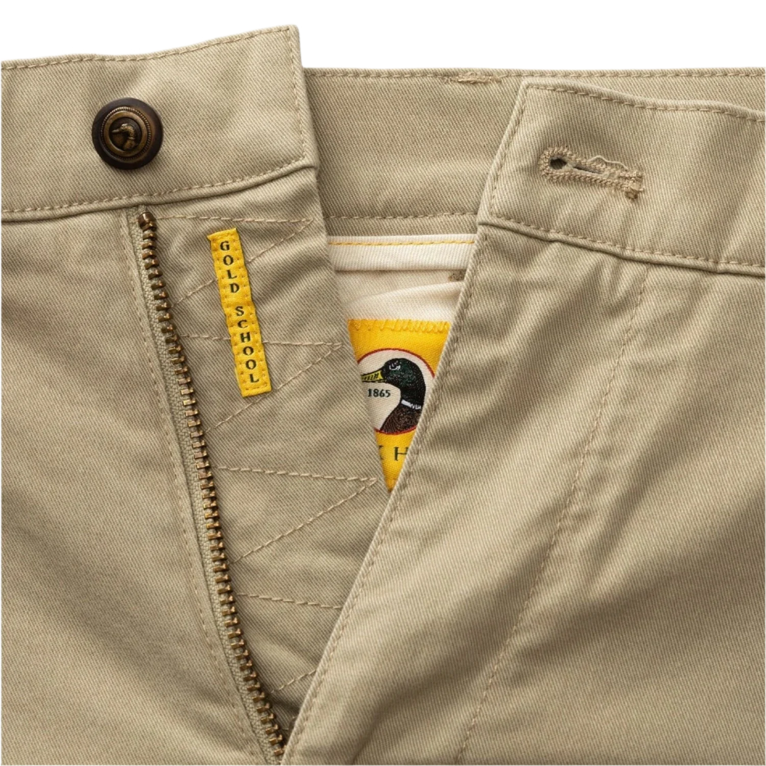 Duck Head 01. MENS APPAREL - MENS PANTS - MENS PANTS CASUAL Men's Gold School Chino Pant KHAKI