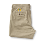 Duck Head 01. MENS APPAREL - MENS PANTS - MENS PANTS CASUAL Men's Gold School Chino Pant KHAKI GOLD PATCH