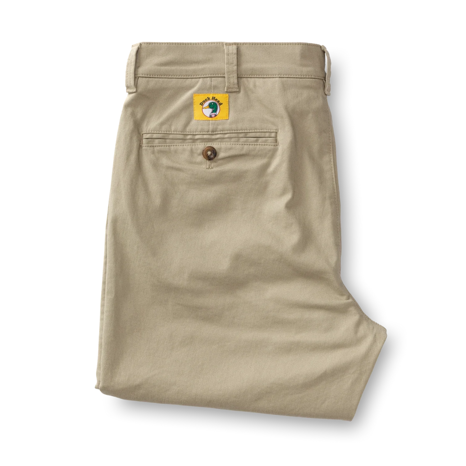 Duck Head 01. MENS APPAREL - MENS PANTS - MENS PANTS CASUAL Men's Gold School Chino Pant KHAKI GOLD PATCH