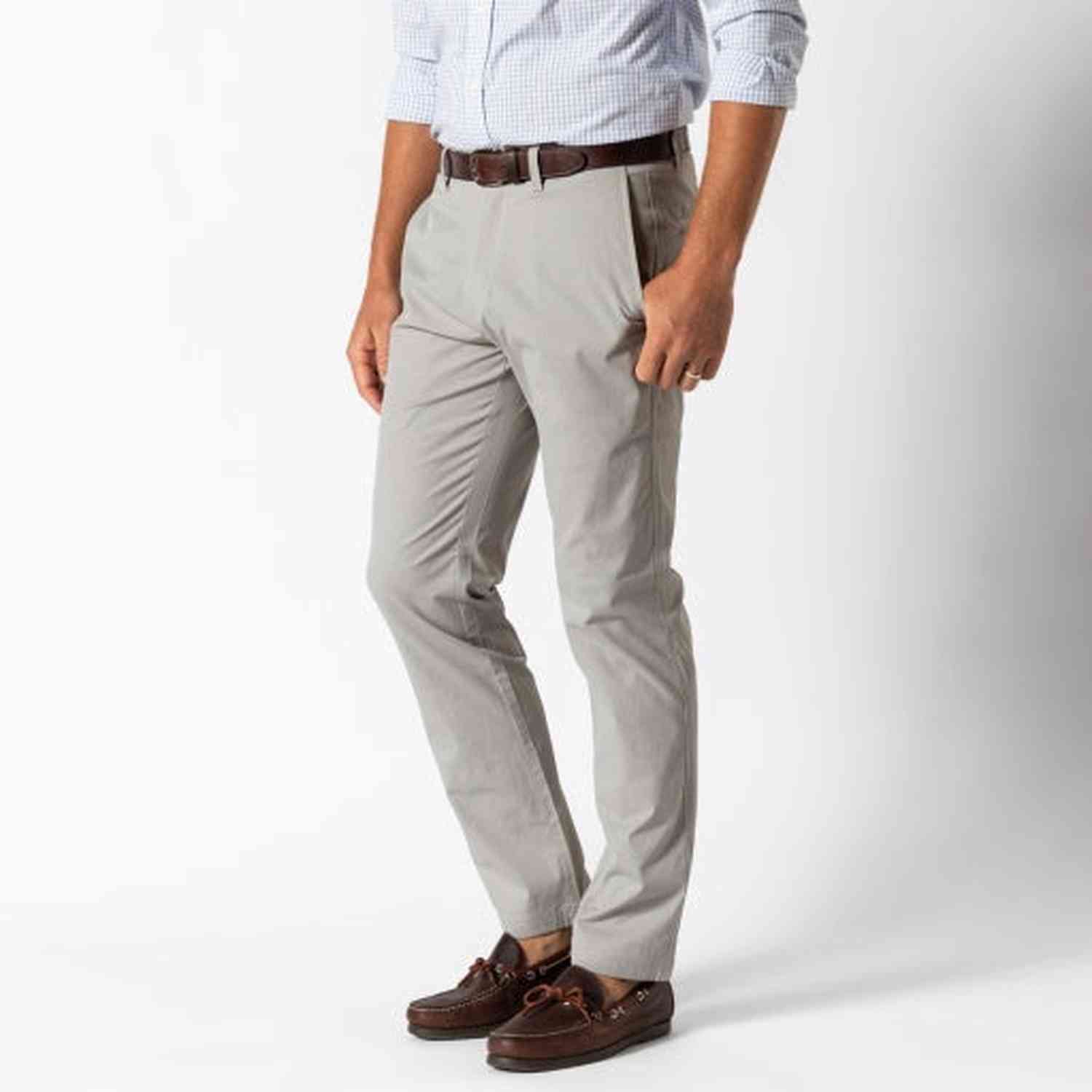 Duck Head 01. MENS APPAREL - MENS PANTS - MENS PANTS CASUAL Men's Harbor Performance Chino Pant 031 LIMESTONE GREY 32X32