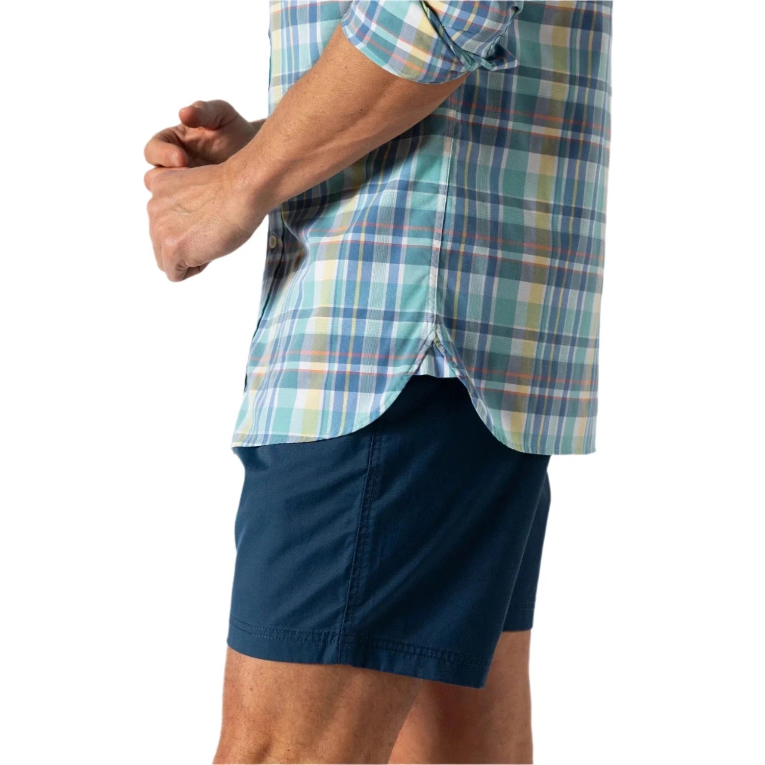 Duck Head 01. MENS APPAREL - MENS SHORTS - MENS SHORTS CASUAL Men's Harbor Performance Short DARK INDIGO