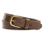 Duck Head 10. GIFTS|ACCESSORIES - MENS ACCESSORIES - MENS BELTS Men's Duck Head Leather Belt 208 BROWN WITH BRASS