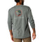 Duck Head 01. MENS APPAREL - MENS T-SHIRTS - MENS T-SHIRT SS Men's Duck Head Logo Long Sleeve T-Shirt 029 SEDONA SAGE