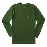 Duck Head 01. MENS APPAREL - MENS T-SHIRTS - MENS T-SHIRT LS Men's Duck Head Logo Long Sleeve T-Shirt PINE GREEN