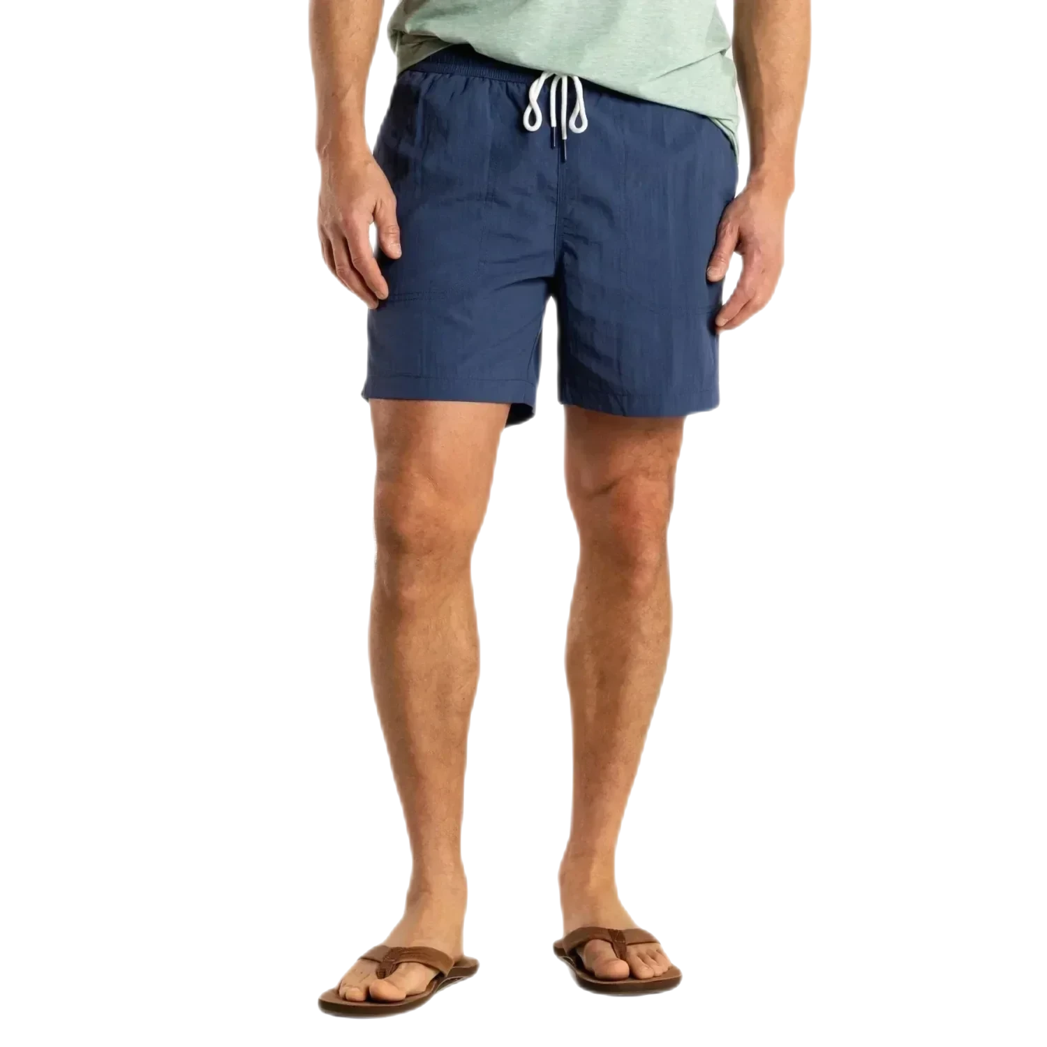 Duck Head 01. MENS APPAREL - MENS SHORTS - MENS SHORTS CASUAL Men's Mallard Swim Short 6 in 467 CROWN BLUE