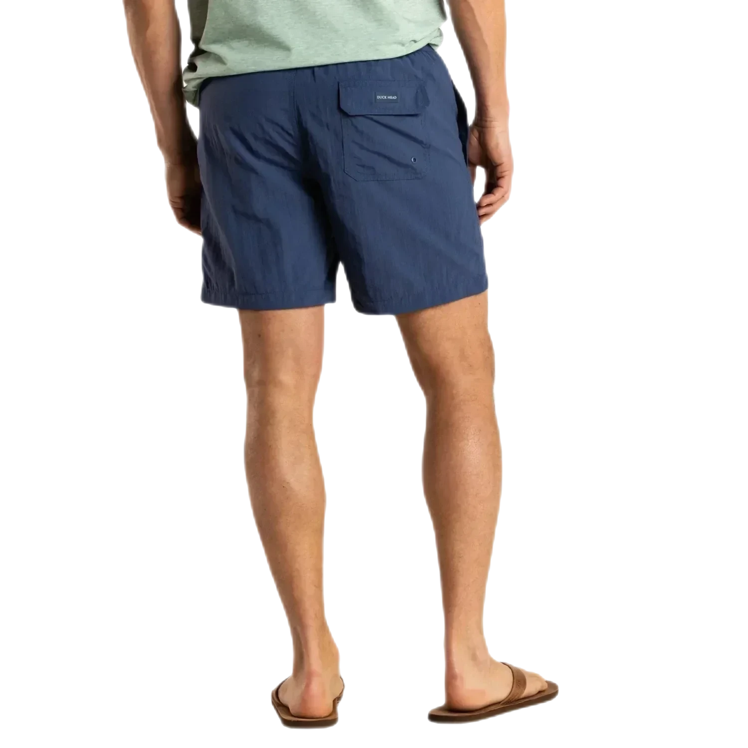 Duck Head 01. MENS APPAREL - MENS SHORTS - MENS SHORTS CASUAL Men's Mallard Swim Short 6 in 467 CROWN BLUE