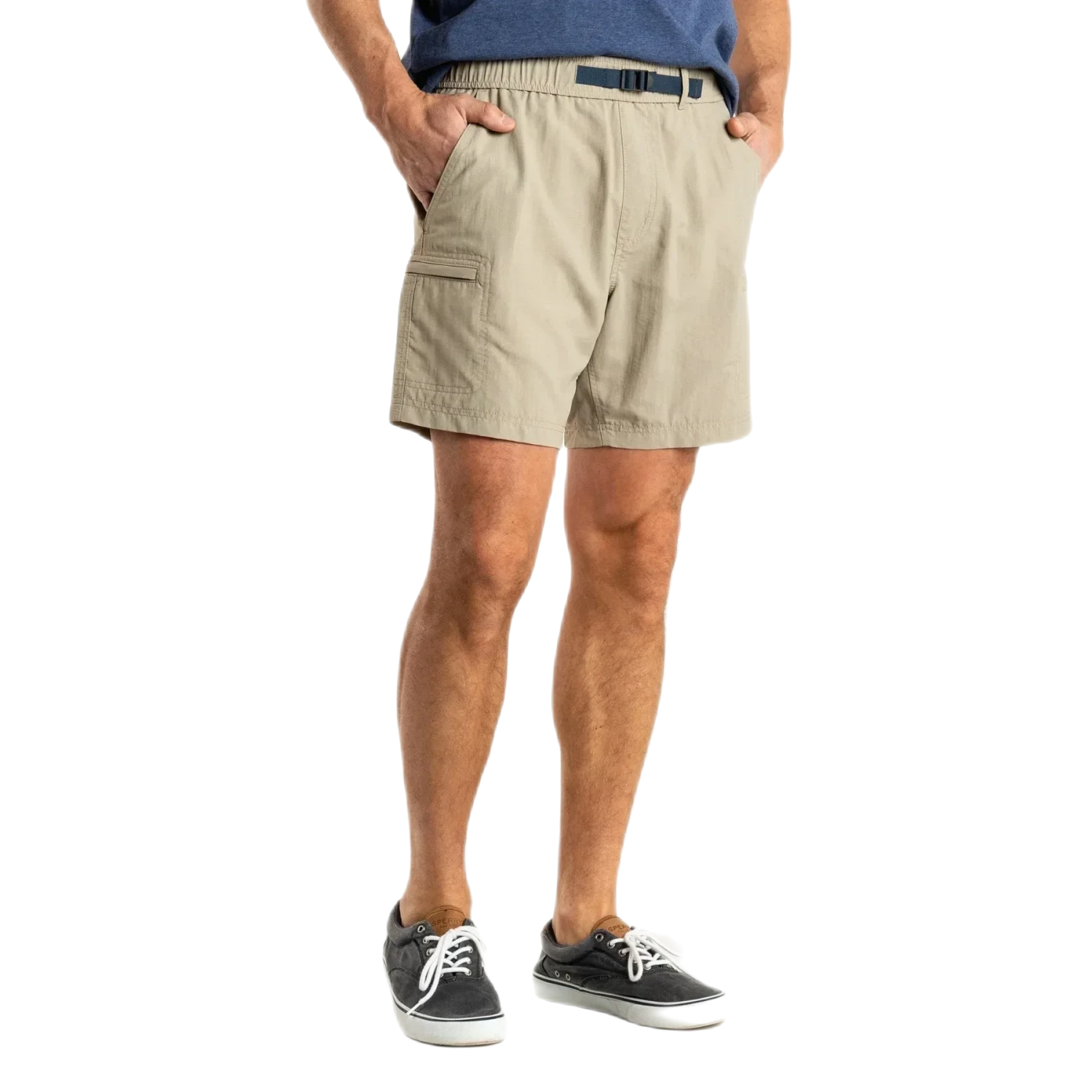 Duck Head 01. MENS APPAREL - MENS SHORTS - MENS SHORTS CASUAL Men's On The Fly Performance Short 7 in 034 KHAKI