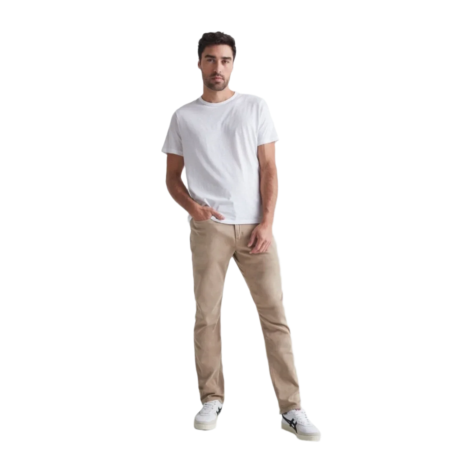 DUER 01. MENS APPAREL - MENS PANTS - MENS PANTS CASUAL Men's No Sweat Pant Relaxed DESERT KHAKI