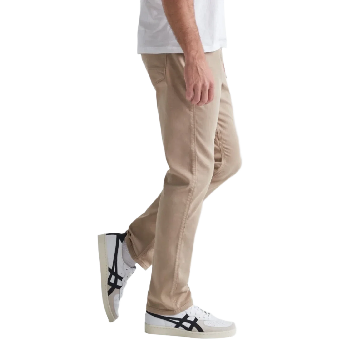 DUER 01. MENS APPAREL - MENS PANTS - MENS PANTS CASUAL Men's No Sweat Pant Relaxed DESERT KHAKI