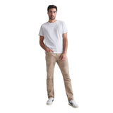 DUER 01. MENS APPAREL - MENS PANTS - MENS PANTS CASUAL Men's No Sweat Relaxed Taper DESERT KHAKI