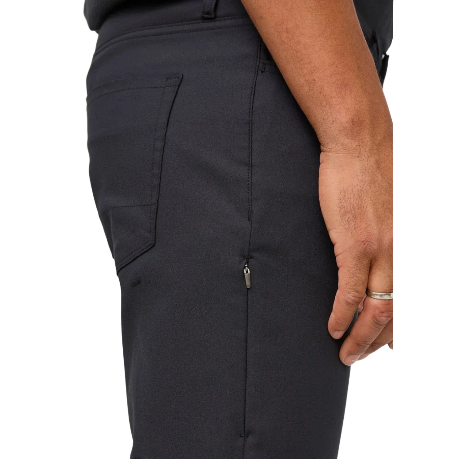 DUER 01. MENS APPAREL - MENS PANTS - MENS PANTS CASUAL Men's NuStretch Relaxed Taper 5 Pocket NAVY