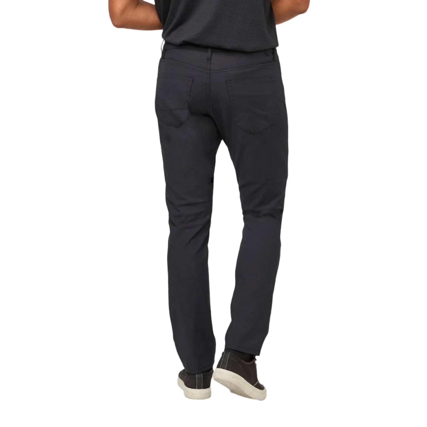 DUER 01. MENS APPAREL - MENS PANTS - MENS PANTS CASUAL Men's NuStretch Relaxed Taper 5 Pocket BLACK