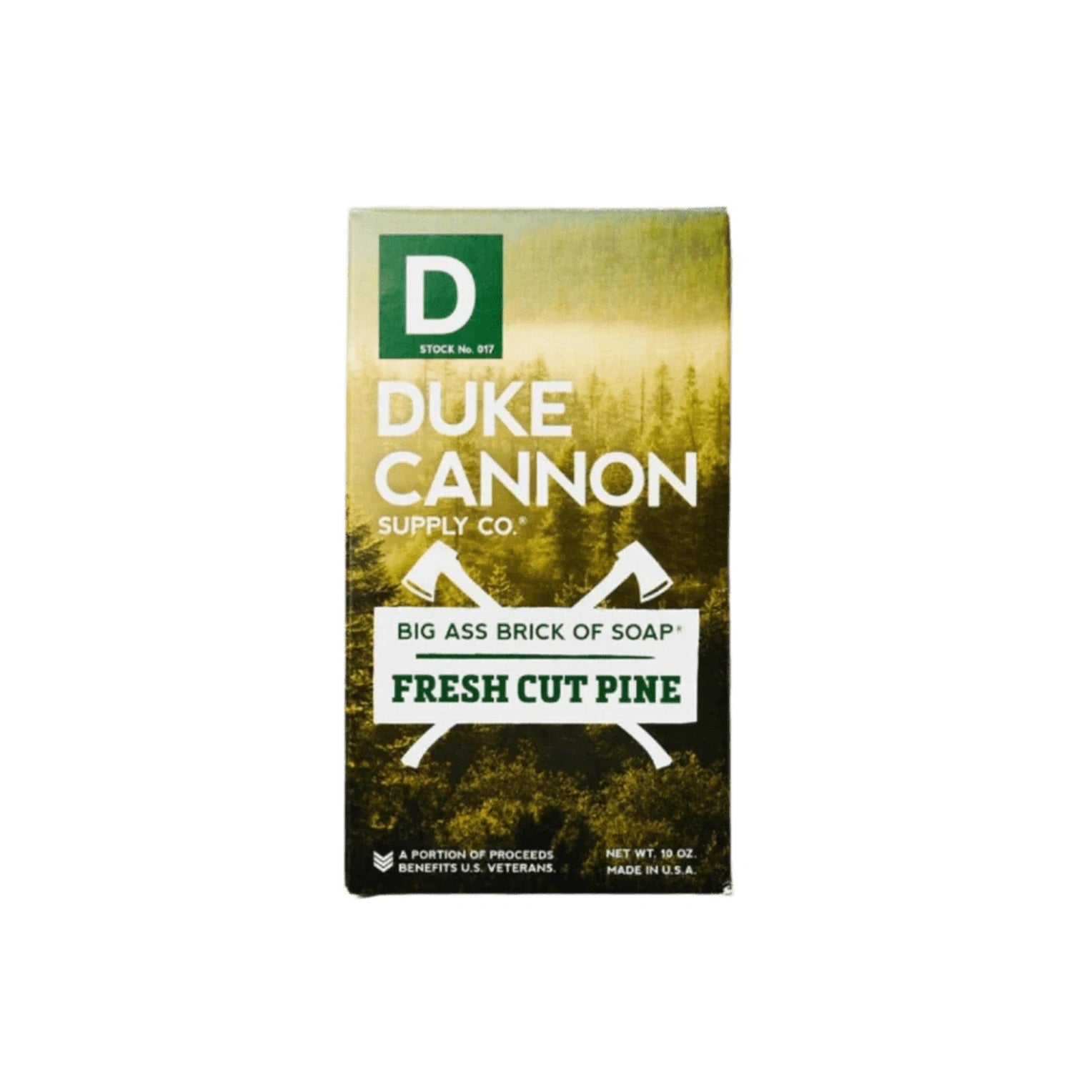 Duke Cannon 10. GIFTS|ACCESSORIES - GIFT - BEAUTY|GROOMING Big Ass Brick of Soap FRESH CUT PINE