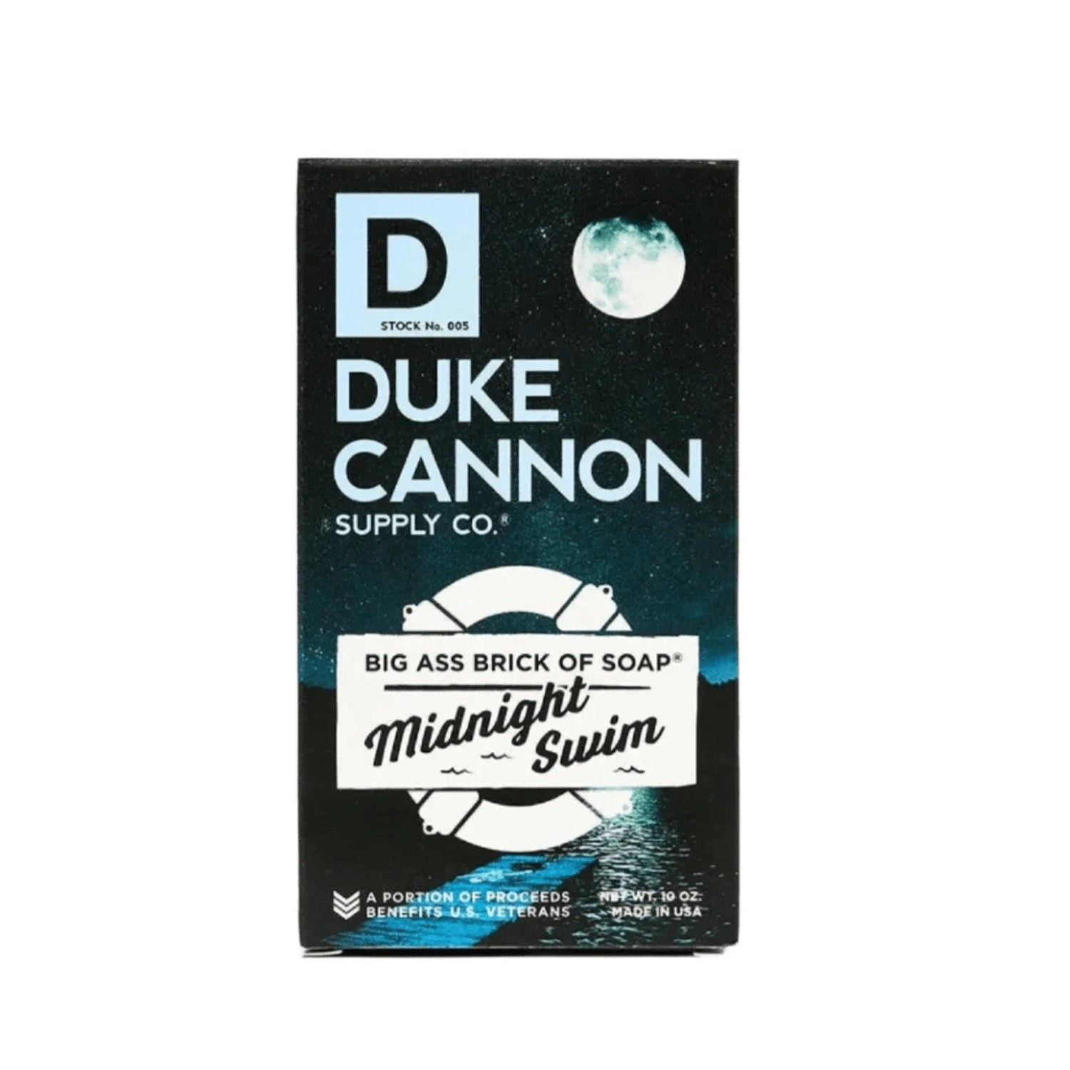 Duke Cannon 10. GIFTS|ACCESSORIES - GIFT - BEAUTY|GROOMING Big Ass Brick of Soap MIDNIGHT SWIM