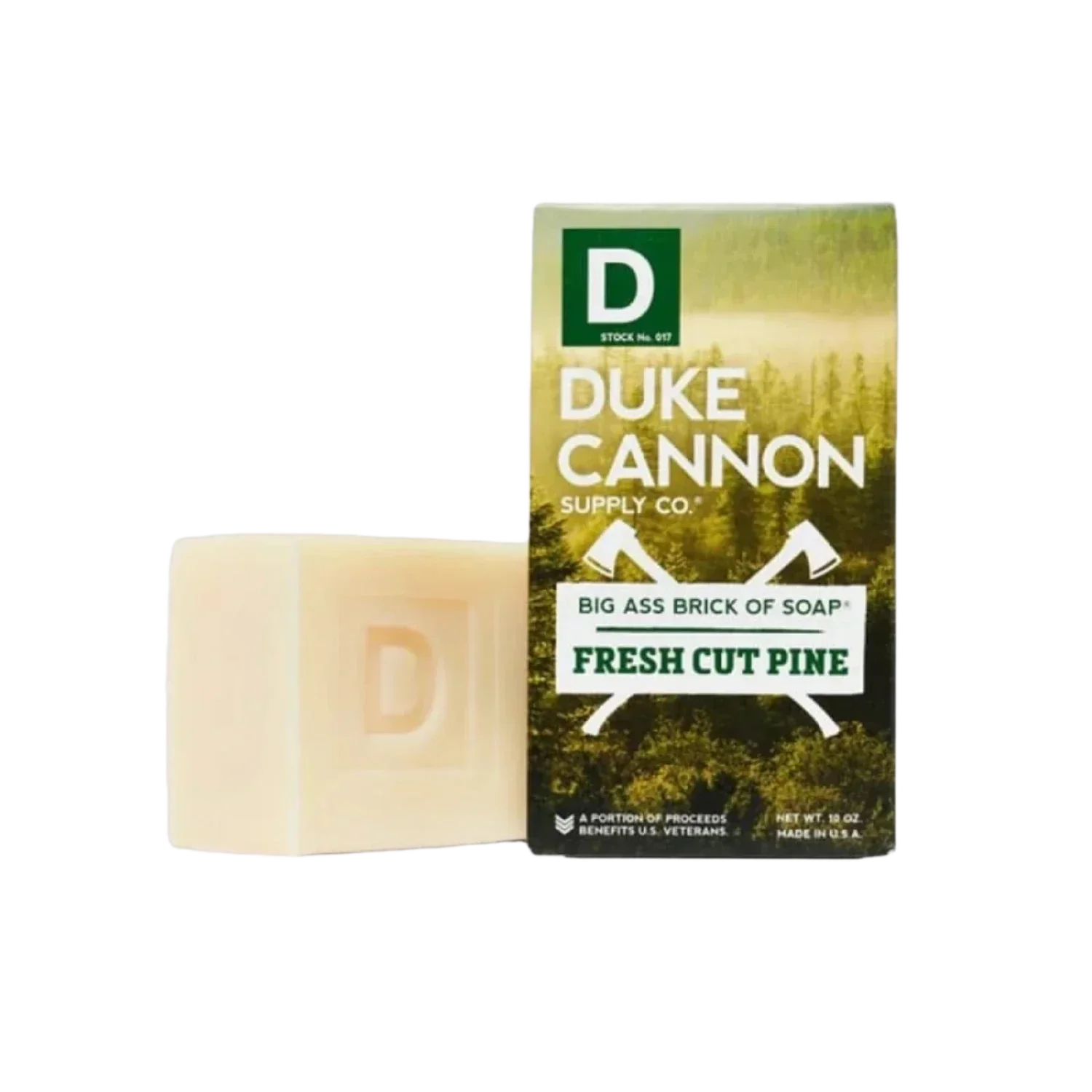 Duke Cannon 10. GIFTS|ACCESSORIES - GIFT - BEAUTY|GROOMING Big Ass Brick of Soap FRESH CUT PINE