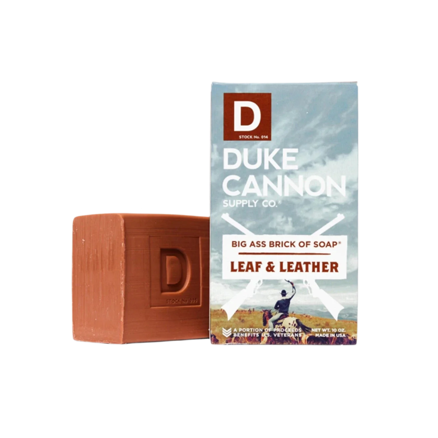 Duke Cannon 10. GIFTS|ACCESSORIES - GIFT - BEAUTY|GROOMING Big Ass Brick of Soap LEAF AND LEATHER