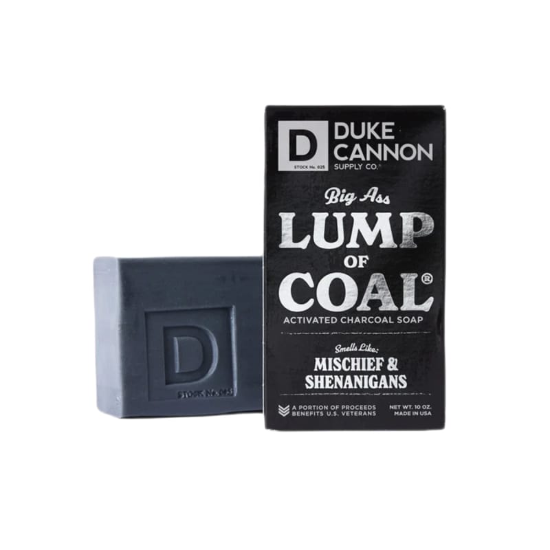 Duke Cannon 21. GENERAL ACCESS - GIFTS Big Ass Brick of Soap LUMP OF COAL