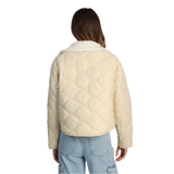 Dylan 02. WOMENS APPAREL - WOMENS JACKETS - WOMENS JACKETS CASUAL Women's Peyton Quilt Jacket OFF WHITE