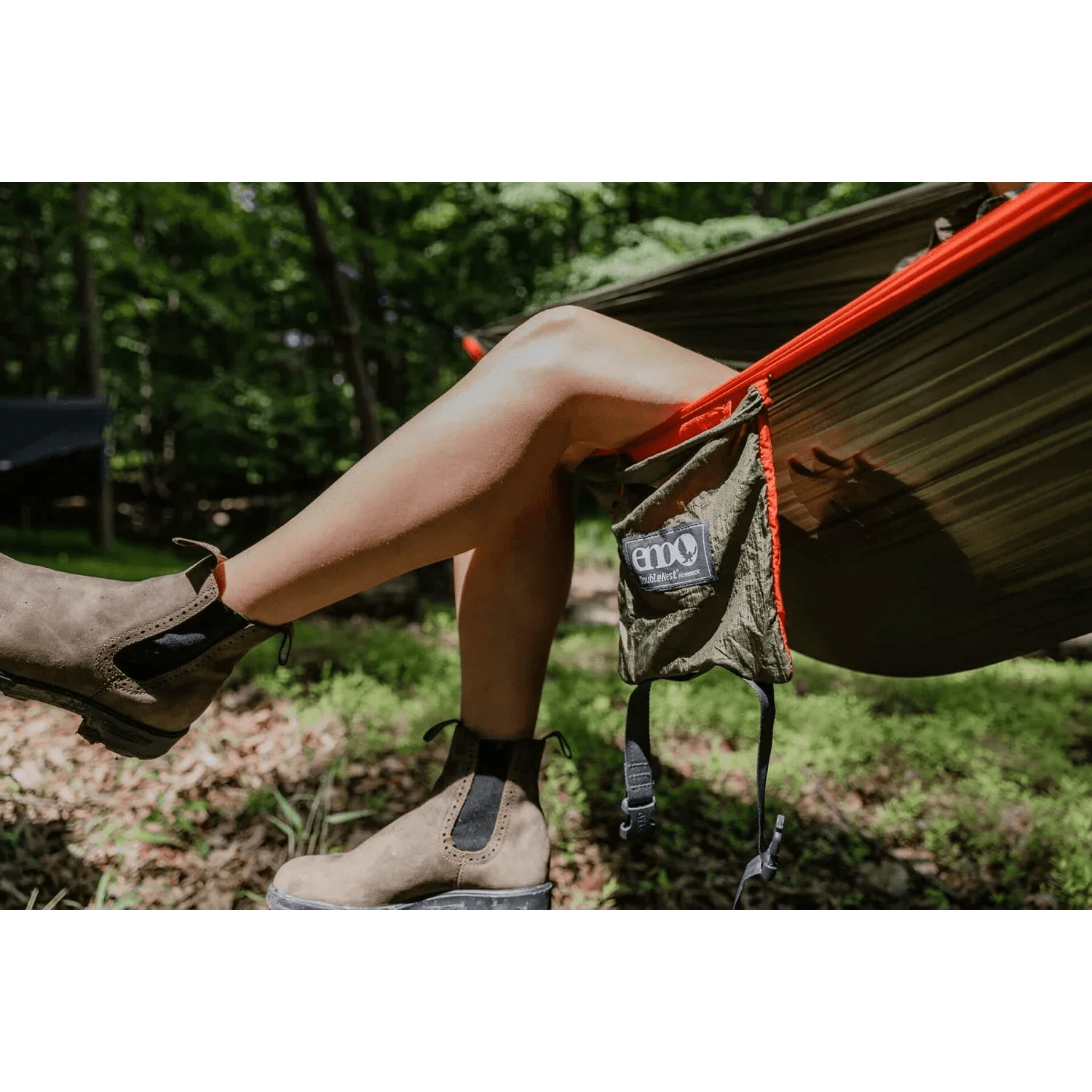 Eagles Nest Outfitters 12. HARDGOODS - CAMP|HIKE|TRAVEL - HAMMOCKS DoubleNest Hammock OLIVE | ORANGE