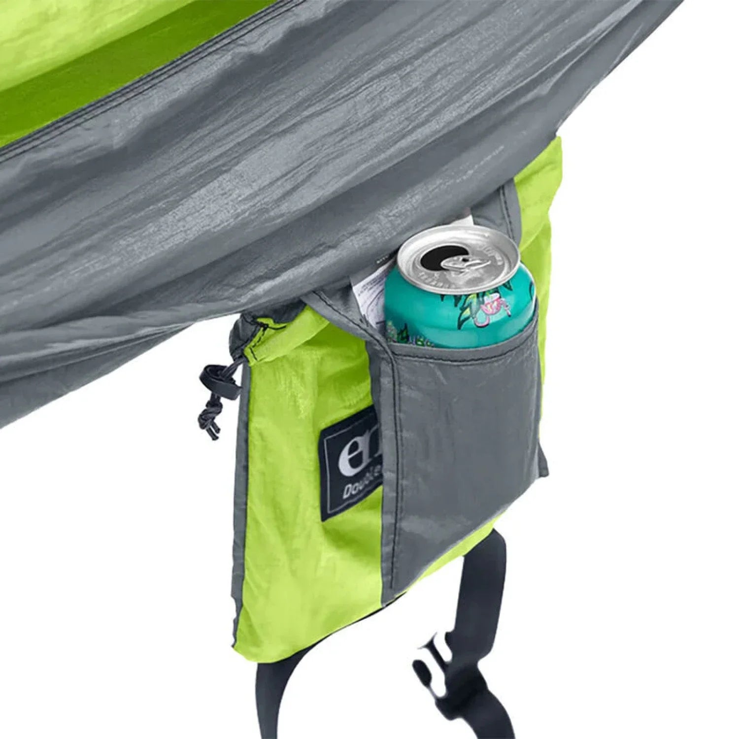 Eagles Nest Outfitters 12. HARDGOODS - CAMP|HIKE|TRAVEL - HAMMOCKS DoubleNest Hammock CHARTREUSE | GREY