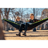 Eagles Nest Outfitters 12. HARDGOODS - CAMP|HIKE|TRAVEL - HAMMOCKS DoubleNest Hammock CHARTREUSE | BLACK | ROYAL