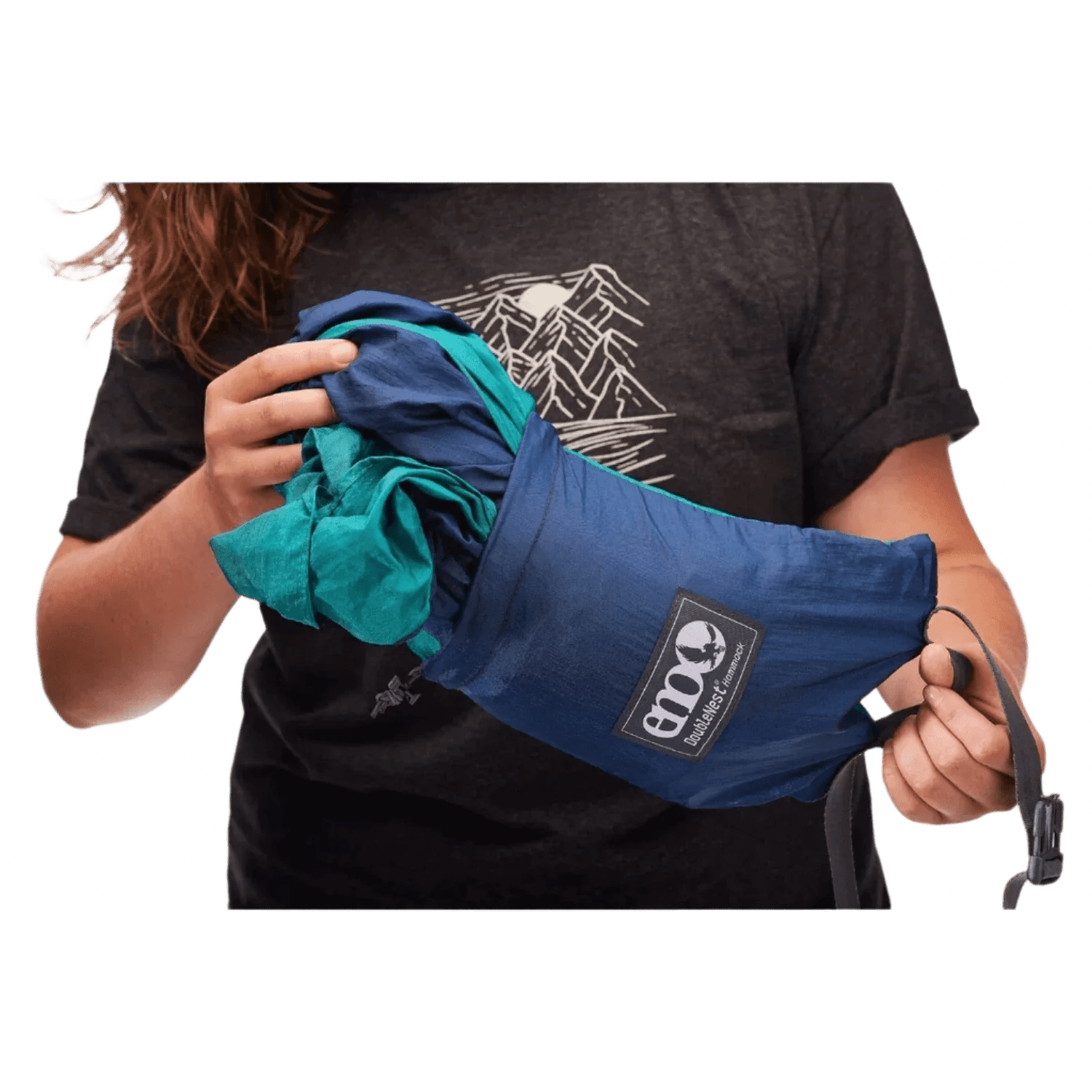 Eagles Nest Outfitters 12. HARDGOODS - CAMP|HIKE|TRAVEL - HAMMOCKS DoubleNest Hammock NAVY | SEAFOAM