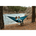 Eagles Nest Outfitters 12. HARDGOODS - CAMP|HIKE|TRAVEL - HAMMOCKS DoubleNest Hammock SEAFOAM | GREY