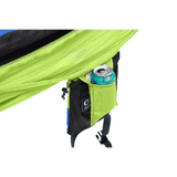 Eagles Nest Outfitters 12. HARDGOODS - CAMP|HIKE|TRAVEL - HAMMOCKS DoubleNest Hammock CHARTREUSE | BLACK | ROYAL