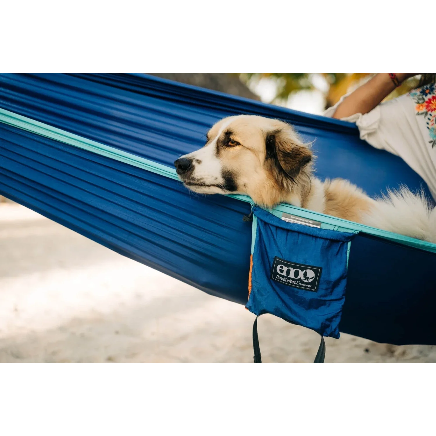 Eagles Nest Outfitters HARDGOODS - CAMP|HIKE|TRAVEL - HAMMOCKS DoubleNest Hammock AQUA | SAPPHIRE | AMBER