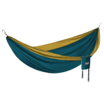 Eagles Nest Outfitters HARDGOODS - CAMP|HIKE|TRAVEL - HAMMOCKS DoubleNest Hammock MARINE | GOLD