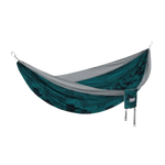 Eagles Nest Outfitters HARDGOODS - CAMP|HIKE|TRAVEL - HAMMOCKS DoubleNest Print Hammock MOUNTAINS TO SEA | GREY