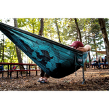 Eagles Nest Outfitters HARDGOODS - CAMP|HIKE|TRAVEL - HAMMOCKS DoubleNest Print Hammock MOUNTAINS TO SEA | GREY