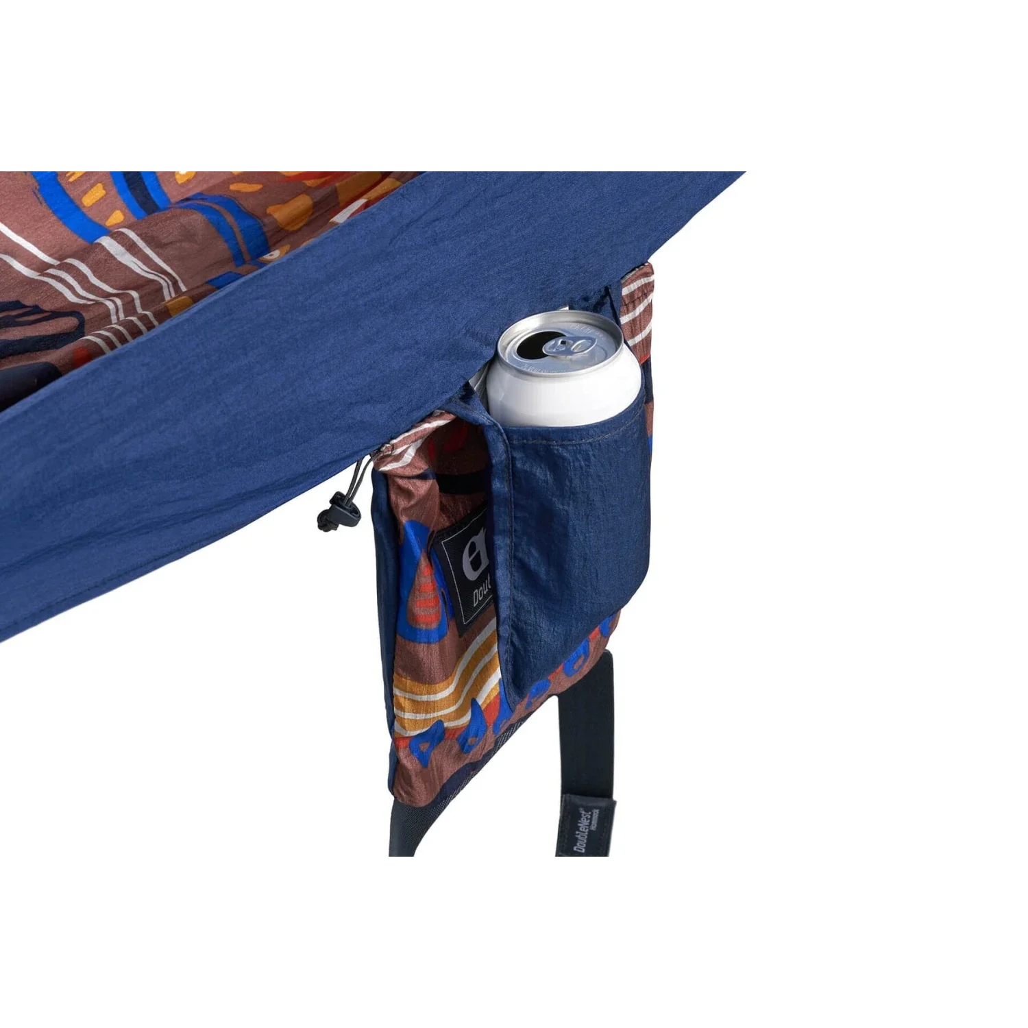 Eagles Nest Outfitters HARDGOODS - CAMP|HIKE|TRAVEL - HAMMOCKS DoubleNest Print Hammock TUNDRA | NAVY