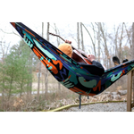 Eagles Nest Outfitters HARDGOODS - CAMP|HIKE|TRAVEL - HAMMOCKS DoubleNest Print Hammock LAGOON | CHARCOAL