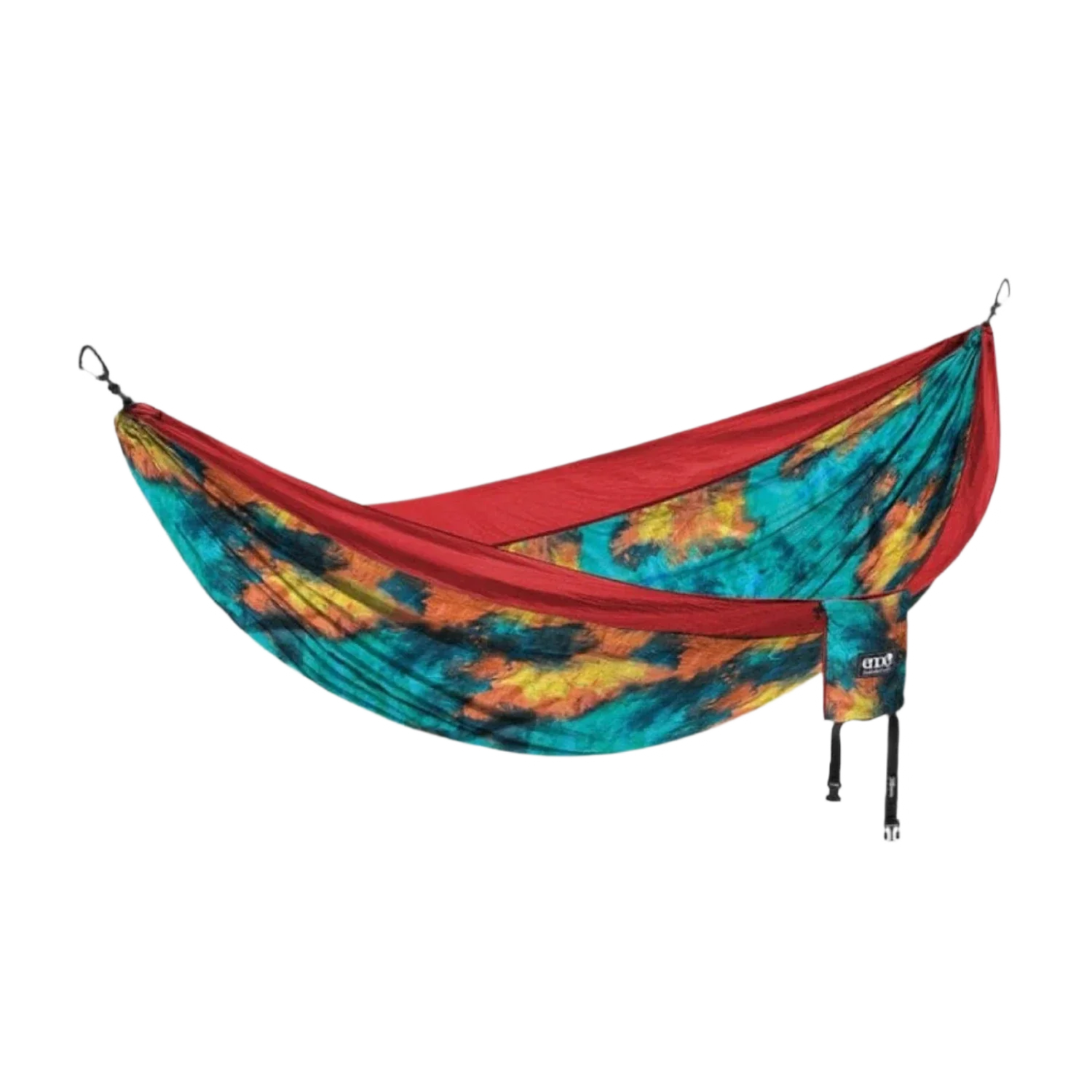 Eagles Nest Outfitters HARDGOODS - CAMP|HIKE|TRAVEL - HAMMOCKS DoubleNest Print Hammock TIE DYE | RED