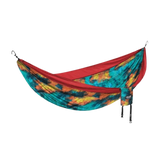 Eagles Nest Outfitters HARDGOODS - CAMP|HIKE|TRAVEL - HAMMOCKS DoubleNest Print Hammock TIE DYE | RED