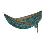 Eagles Nest Outfitters 12. HARDGOODS - CAMP|HIKE|TRAVEL - HAMMOCKS DoubleNest Printed Hammock - Giving Back GOND ROOTS | KHAKI