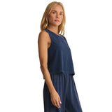 Women's Sloane Jersey Denim Muscle Tank