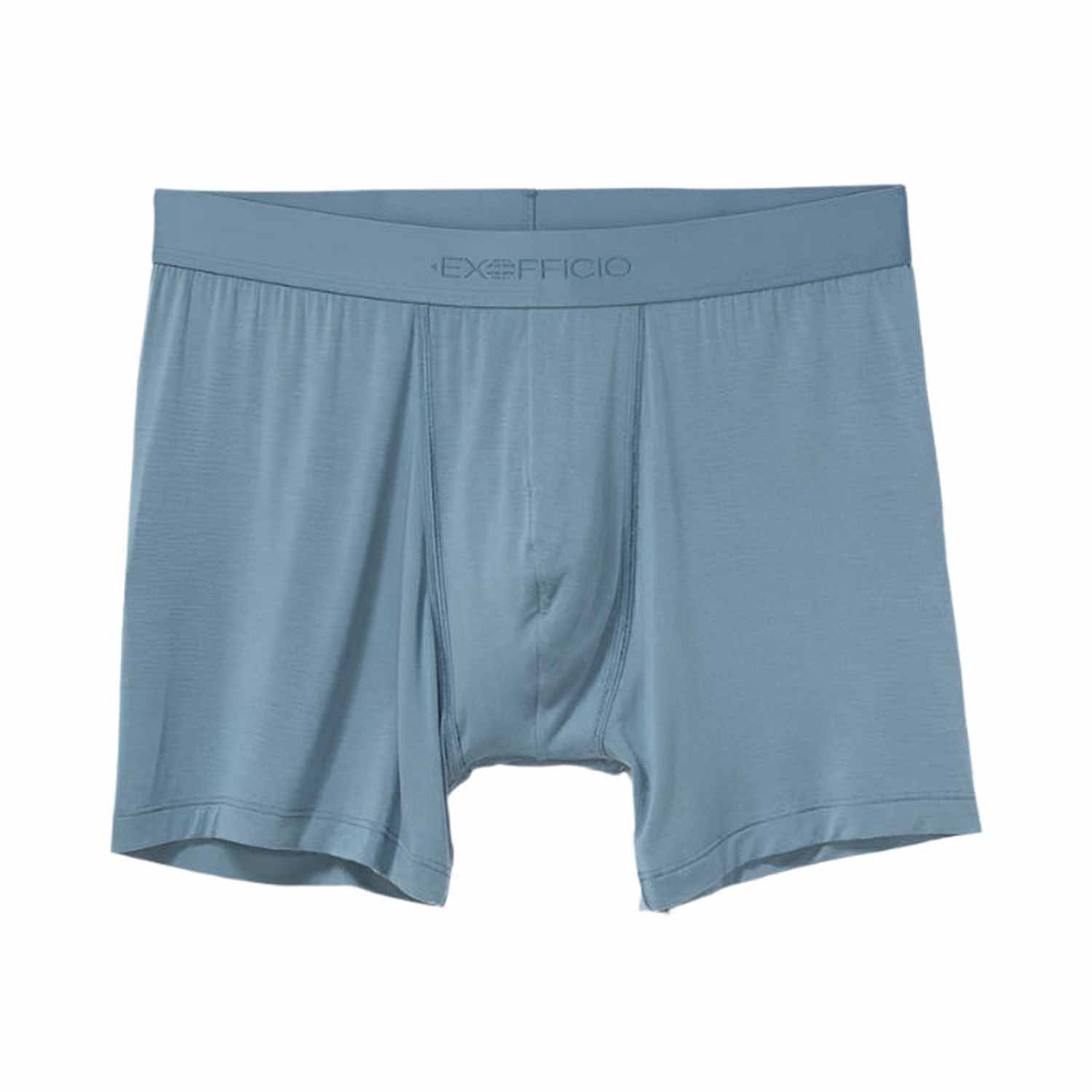 exofficio boxer briefs fish m ExOfficio Men's Everyday Boxer Brief in Steel Blue Size: Small
