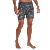 Exofficio 01. MENS APPAREL - MENS UNDERWEAR - MENS UNDERWEAR Men's Give-n-Go 2.0 Boxer Brief BLACK FISH STRIPE