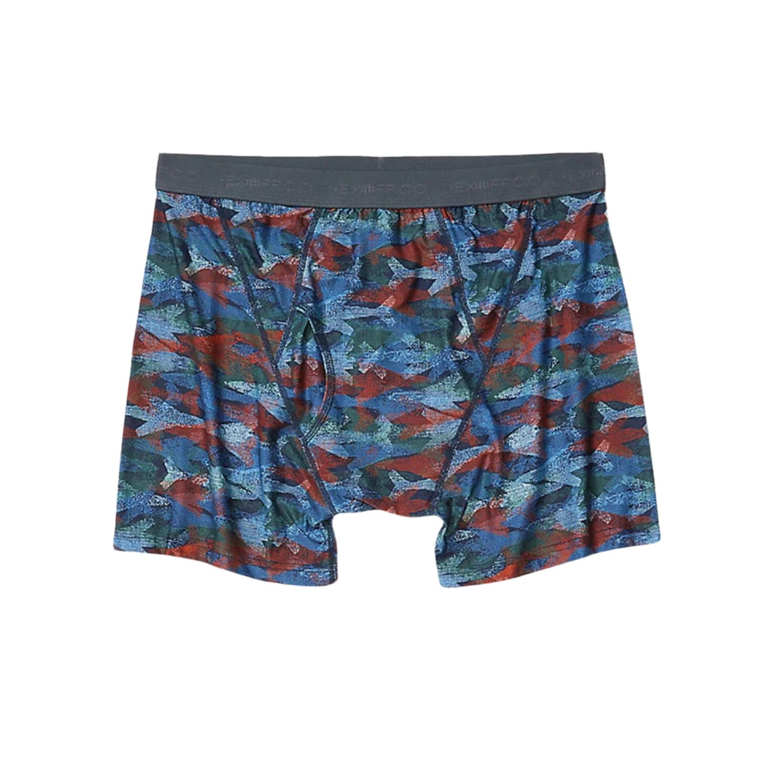 Exofficio 01. MENS APPAREL - MENS UNDERWEAR - MENS UNDERWEAR Men's Give-n-Go 2.0 Boxer Brief JET CAMO PRINT