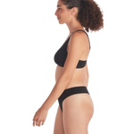 EXOFFICIO 02. WOMENS APPAREL - WOMENS UNDERWEAR - WOMENS UNDERWEAR BOTTOMS Women's Everyday Thong BLACK