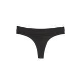 EXOFFICIO 02. WOMENS APPAREL - WOMENS UNDERWEAR - WOMENS UNDERWEAR BOTTOMS Women's Everyday Thong BLACK