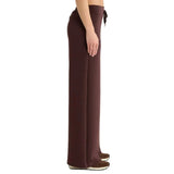 SPANX 02. WOMENS APPAREL - WOMENS PANTS - WOMENS PANTS LOUNGE Women's AirEssentials Wide Leg Pant TRUFFLE BROWN