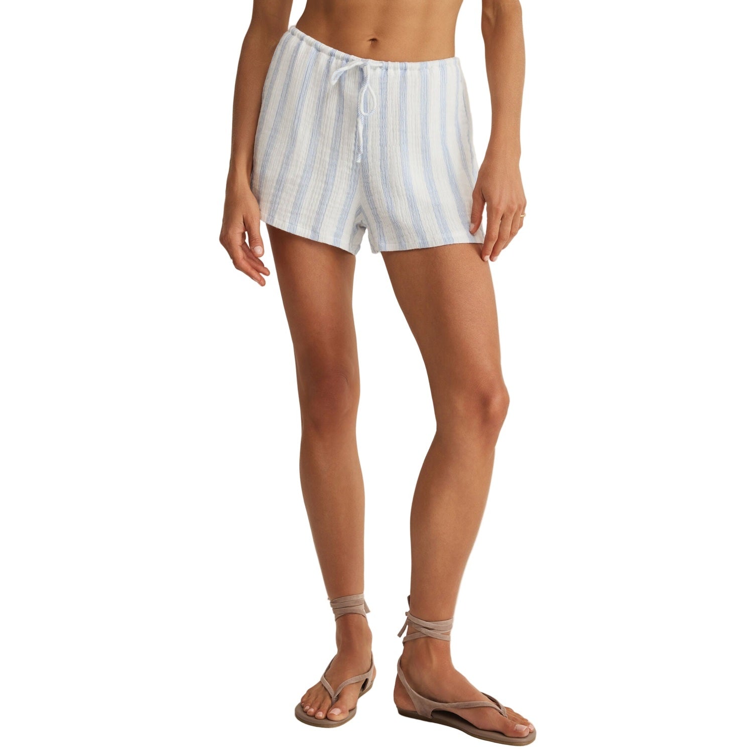 Women’s Daylight Striped Airy Short Z Supply - SSA SEA SALT