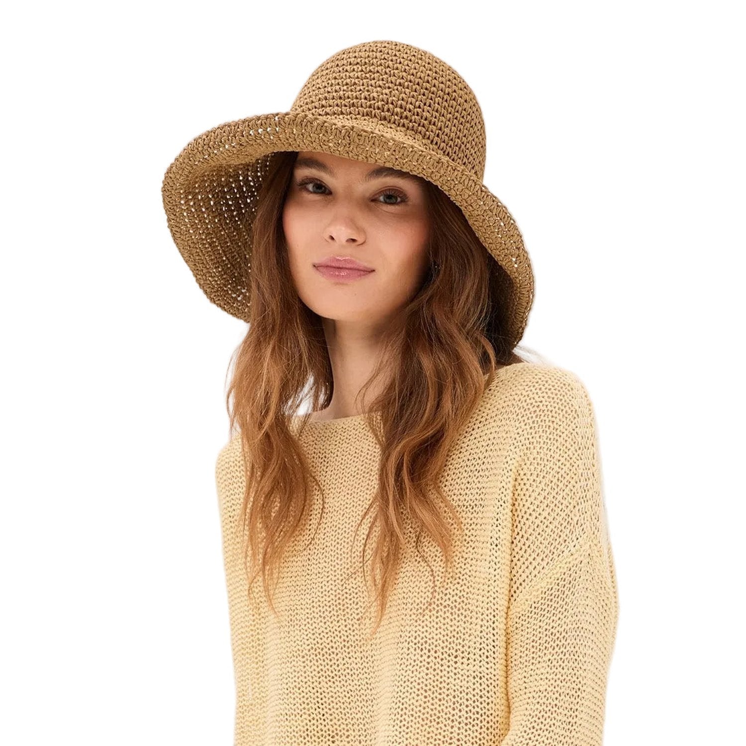 Faherty 11. HATS - HATS SUN - HATS SUN Floppy Sun Hat 107 NATURAL