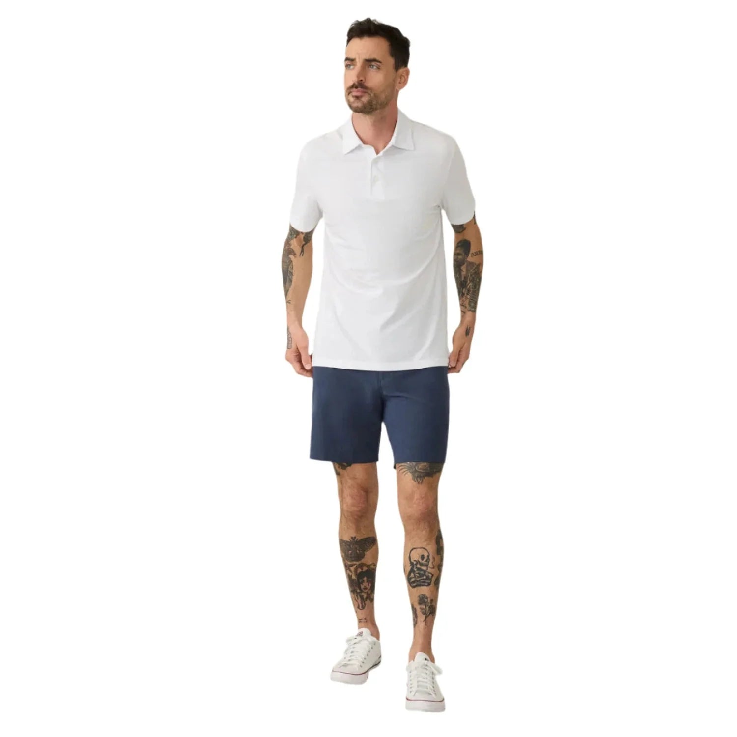 Faherty 01. MENS APPAREL - MENS SHORTS - MENS SHORTS CASUAL Men's 7" All Day Short 2.0 BLN BLUE NIGHTS