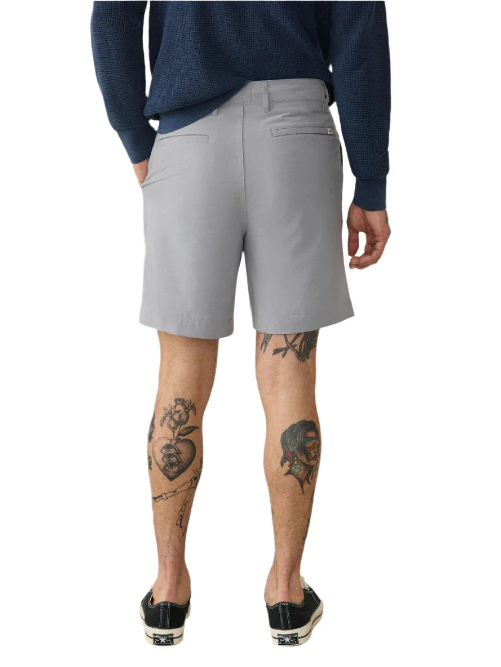 Faherty 01. MENS APPAREL - MENS SHORTS - MENS SHORTS CASUAL Men's 7" All Day Short 2.0 ICE ICE GREY