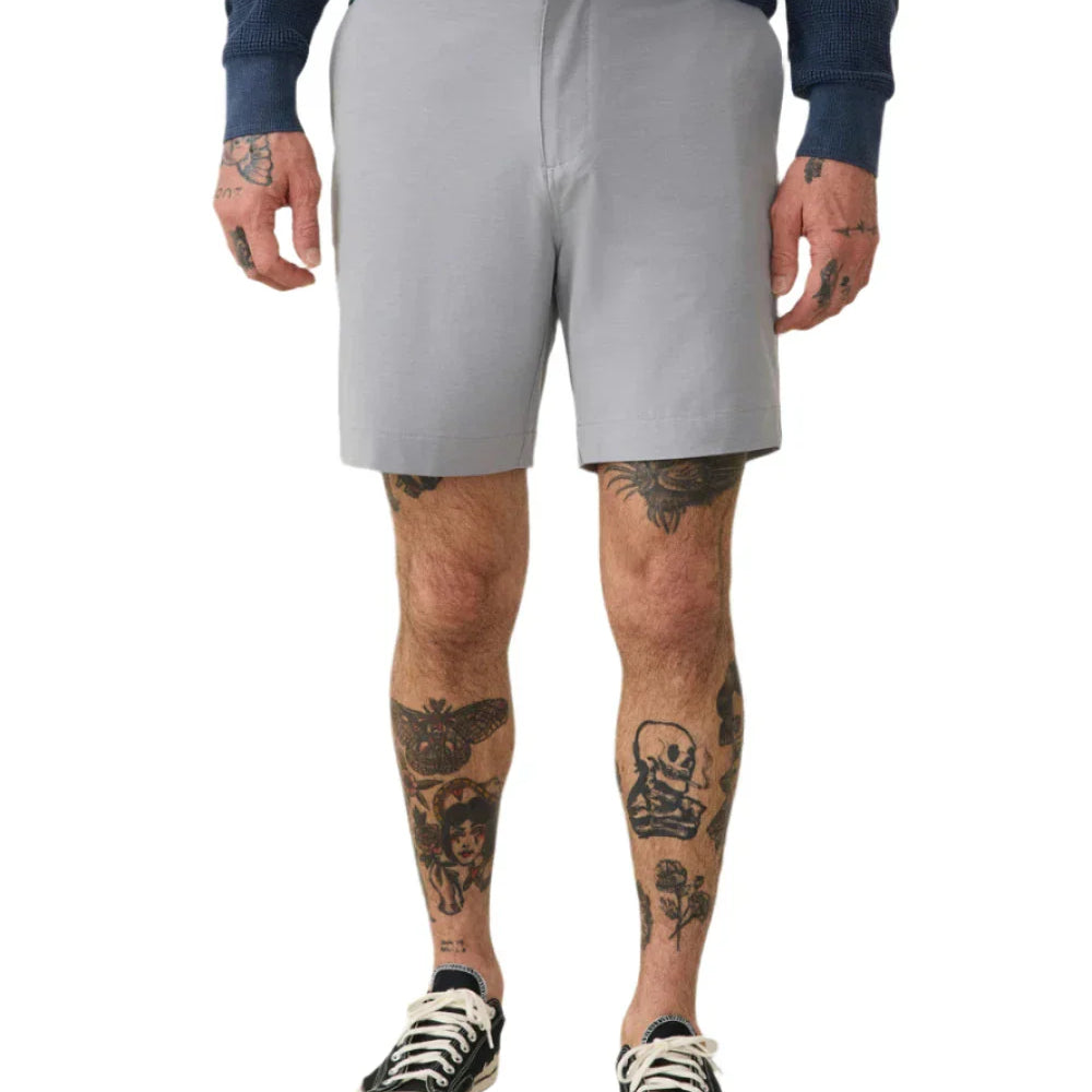 Faherty 01. MENS APPAREL - MENS SHORTS - MENS SHORTS CASUAL Men's 7" All Day Short 2.0 ICE ICE GREY